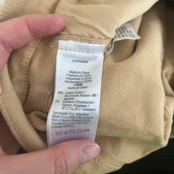 Madewell The Perfect Vintage Wide-Leg Pant in Desert Dune Size 26 - Picture 6 of 8